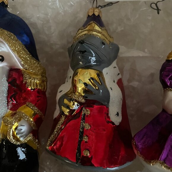 Polonaise Kurt S. Adler Nutcracker Suite Christmas Glass Ornament set - Picture 8 of 13